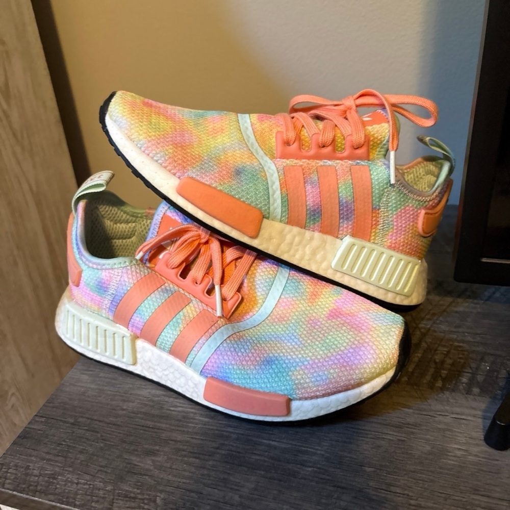 Adidas Pastel Tie-Dye Sneakers